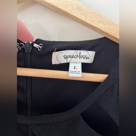 Black Skater Dress with Pockets! - Picture 2 of 2